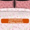 Coordinated Pillow Covers (4) Blossom Botanical Bloom
