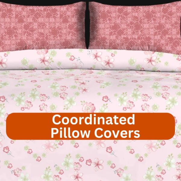 Coordinated Pillow Covers (4) Blossom Botanical Bloom