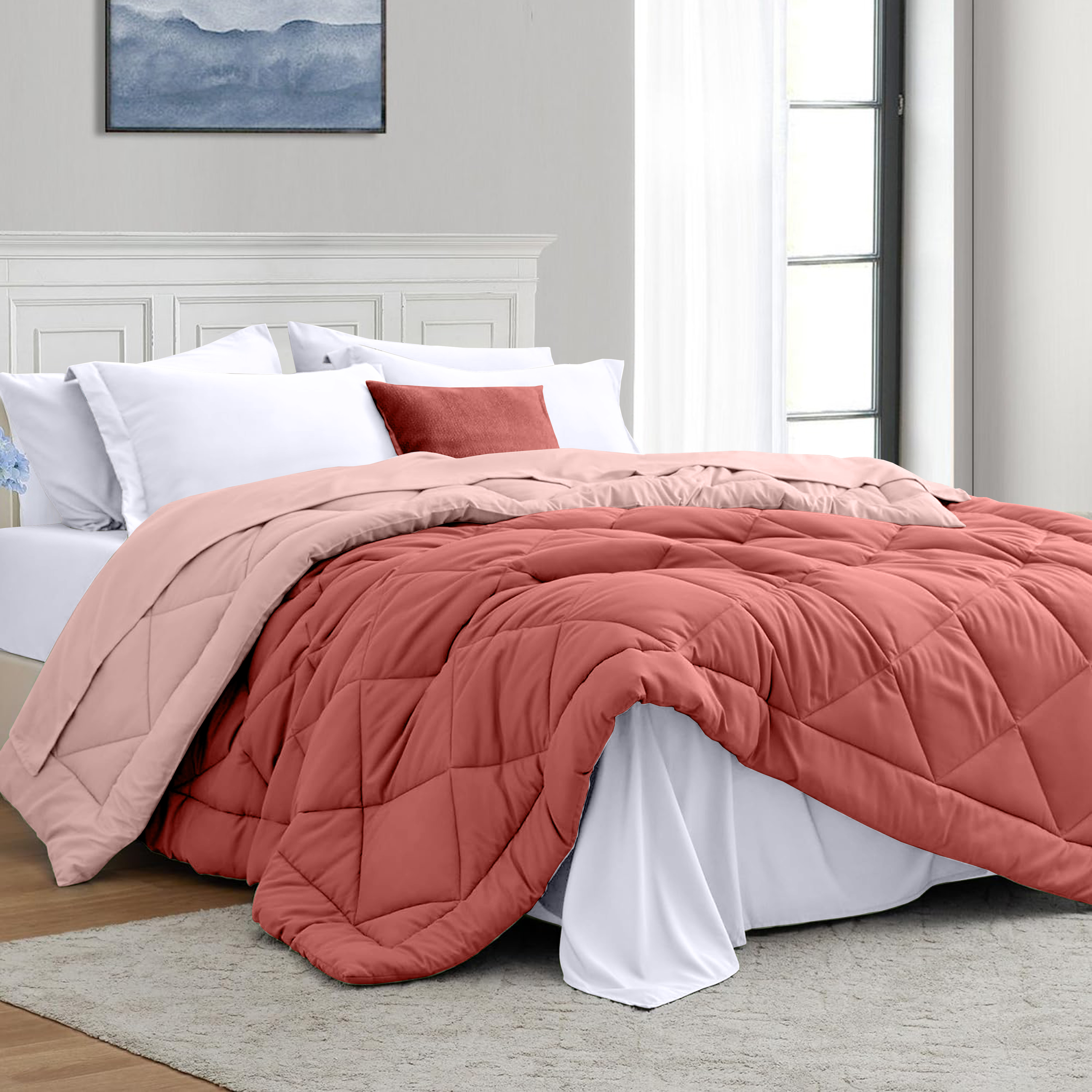 Solid Rosy Red
